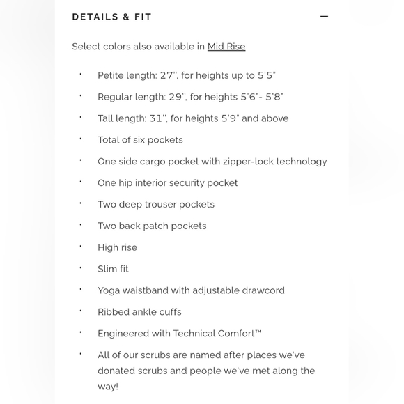 FIGS high-waisted Zamora scrub pants - Picture 4 of 5